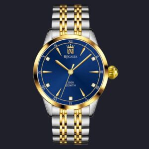 The Regalia Zenith | Steel & Blue Chronograph