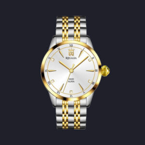 The Regalia Aura | Two-Tone Gold & Silver Luxury Dress Watch